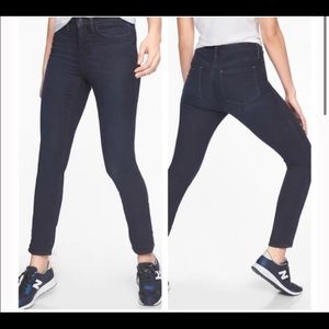 Athleta Sculptek Skinny Jeans Overdye Wash Size 4p